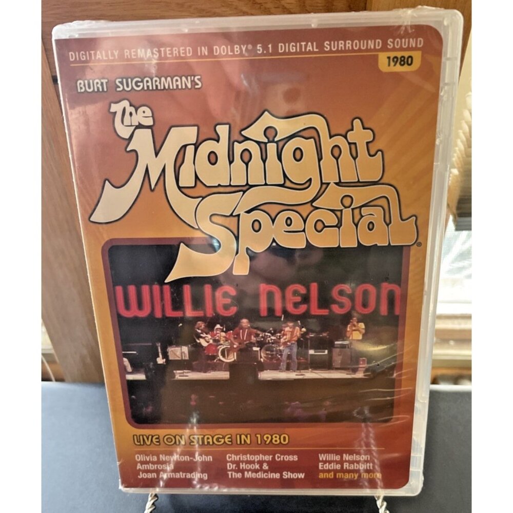 The Midnight Special DVD 1980 Sealed Willie Nelson Olivia Newton-John Dr Hook Li